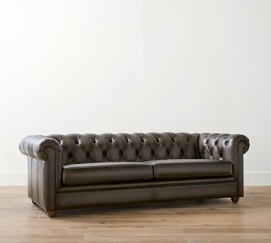 Chesterfield Leather Sofa | Pottery Barn