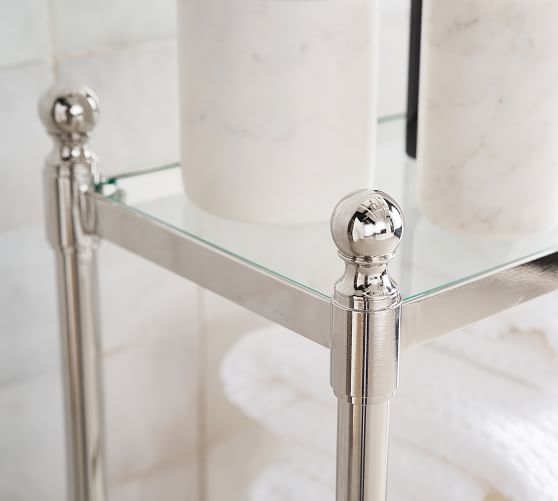 Metal Floor Storage Pottery Barn