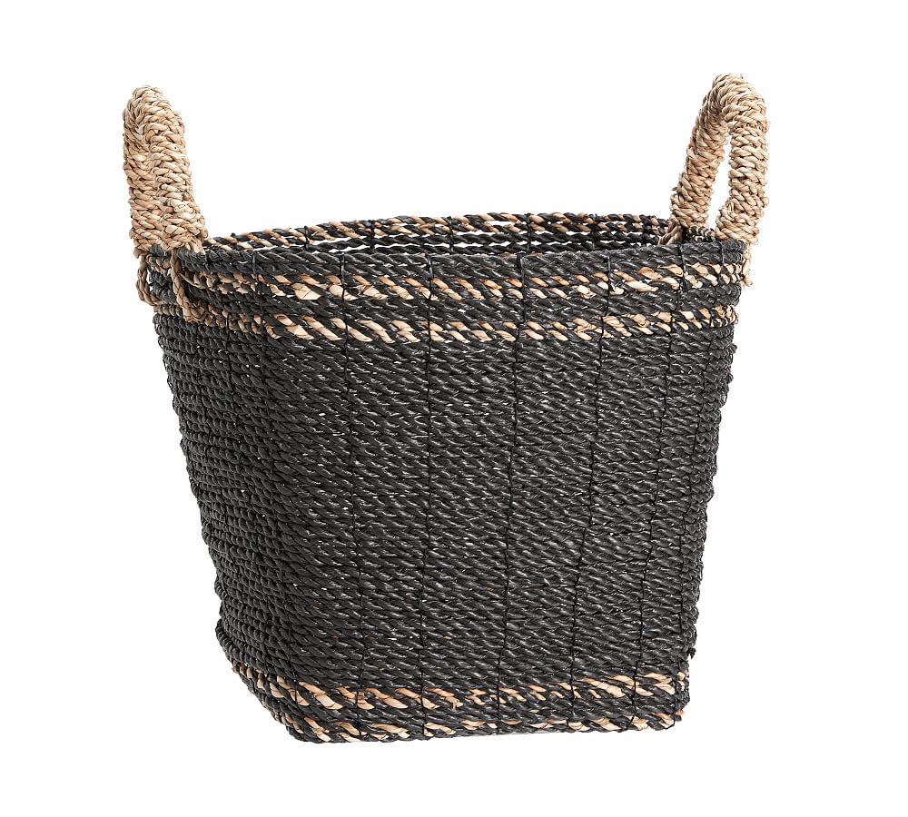 Asher Handwoven Seagrass Tote Basket