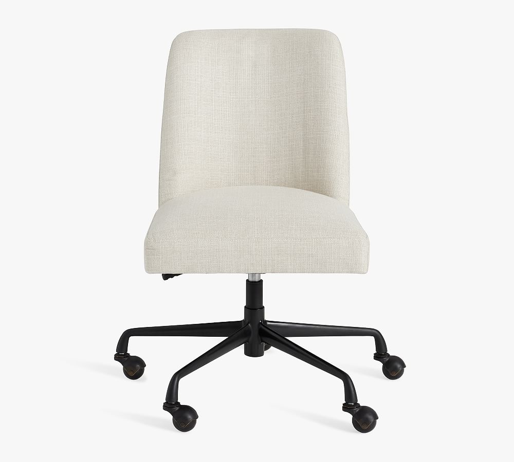Luka Upholstered Swivel Desk Chair