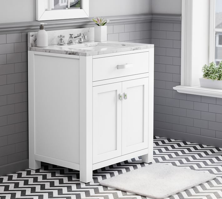 Southern Enterprises Jensen Corner Bath Vanity Single Sink with