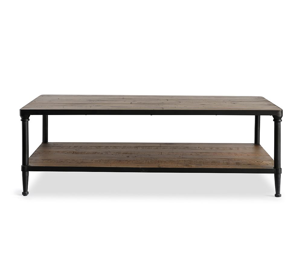 OPEN BOX: Juno Reclaimed Wood Rectangular Coffee Table, 48"L | Pottery Barn
