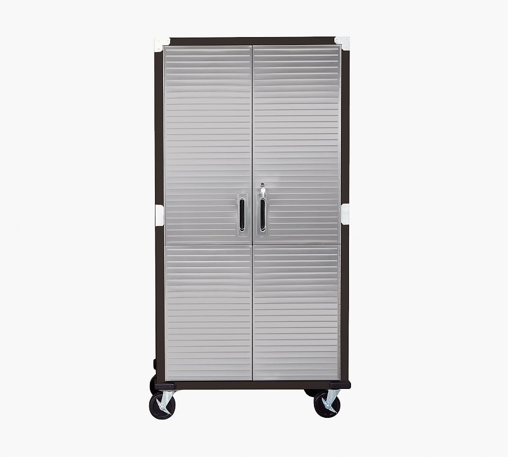 2-Door Rolling Storage Cabinet