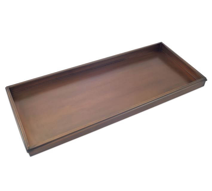 Hand Crafted Custom Copper Boot Tray by Reclaimed State