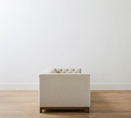 Henley Tufted Upholstered Sofa Pottery Barn