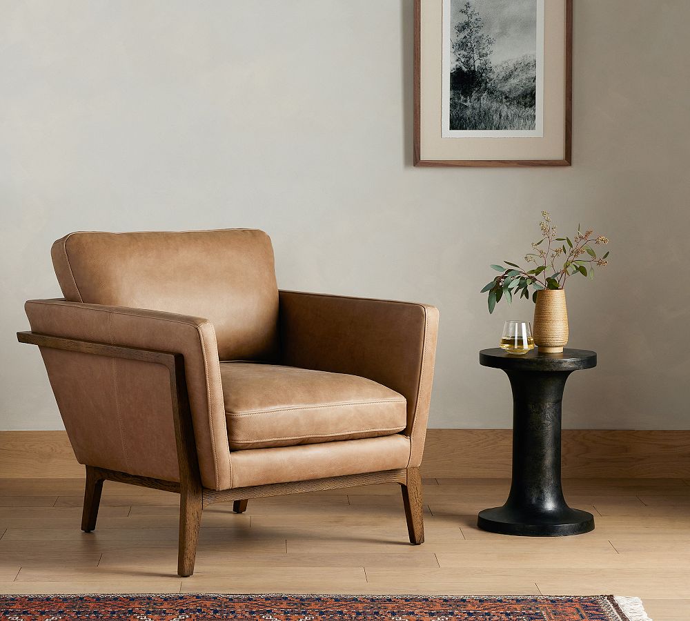 Wyatt Leather Armchair