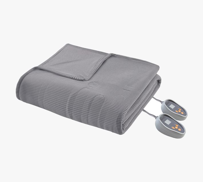 Beautyrest® Micro-Fleece Heated Blanket | Pottery Barn