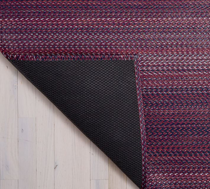 Chilewich Quill Floor Mat in Forest - Available at Grounded