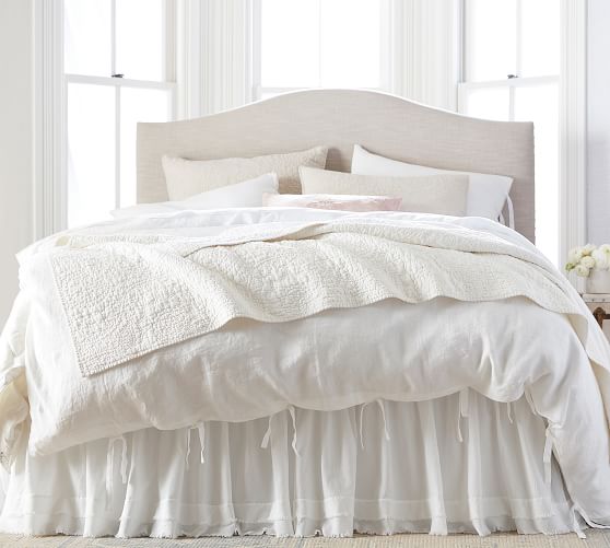 Ruffle Cotton Bed Skirt Pottery Barn