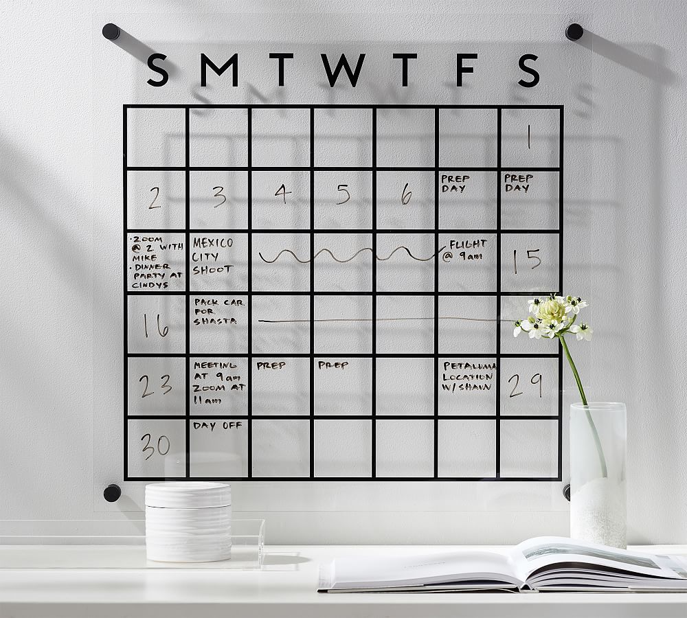 Acrylic Calendar Pottery Barn