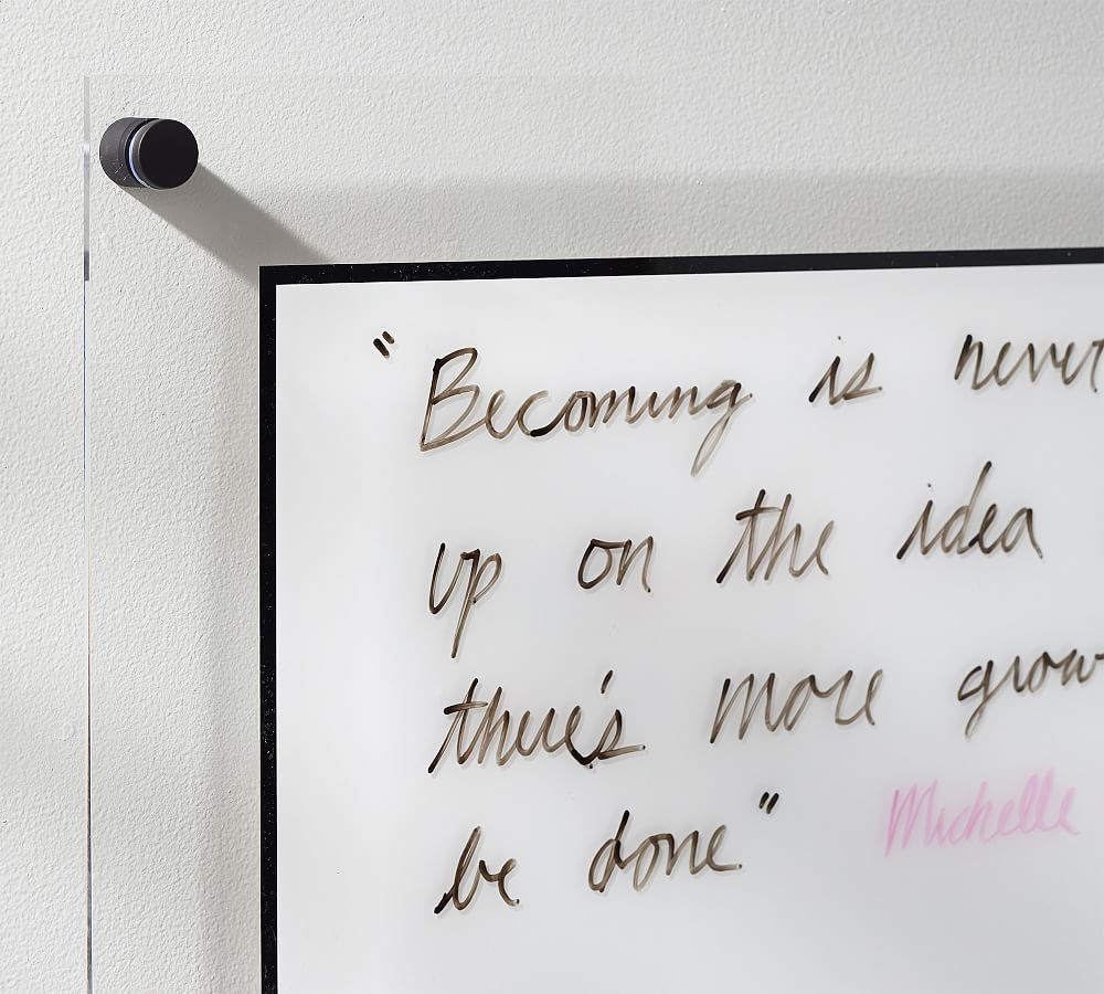 Acrylic Dry Erase Board Pottery Barn