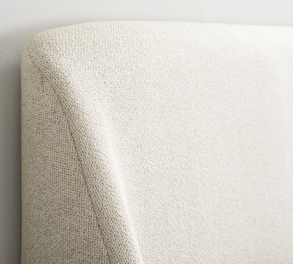 Layton Upholstered Platform Bed Quick Ship Pottery Barn