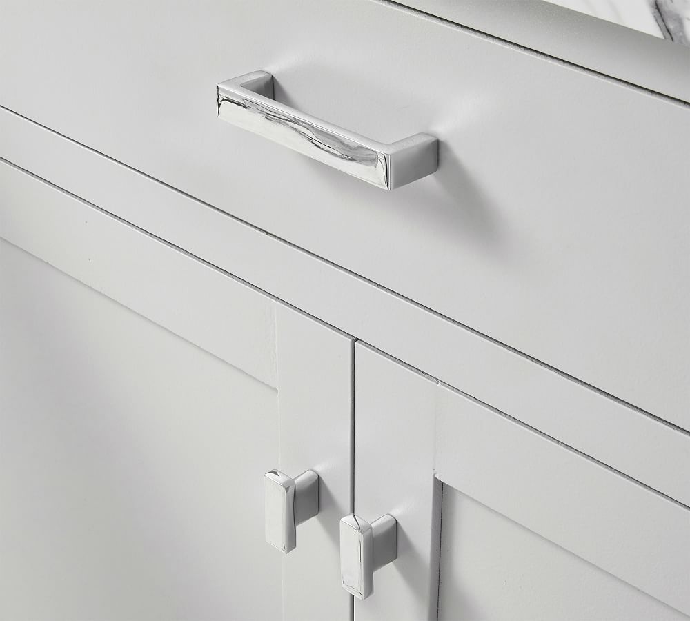 Sleek modern Cabinet Handles door pulls Matte Black Gold Or Silver