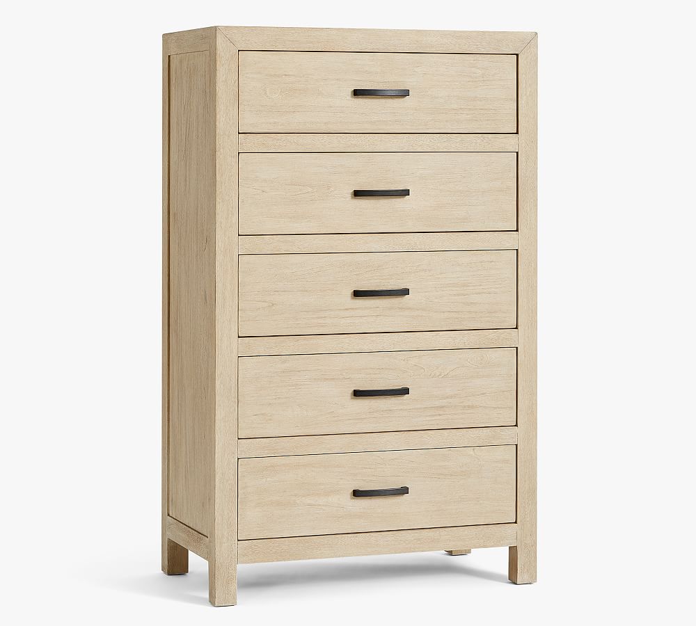 Linwood 5 Drawer Tall Dresser Pottery Barn