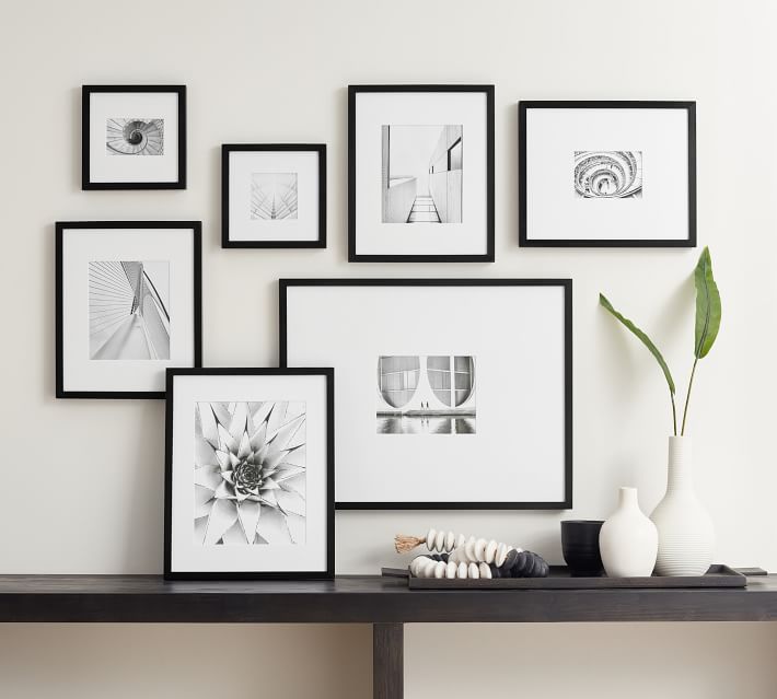 Wall Photo Frame Wall Picture Frames Wooden Picture Frame Sets Picture  Frame Set Of 20 Wall Decoration White Frame And Black Frame With Landscape
