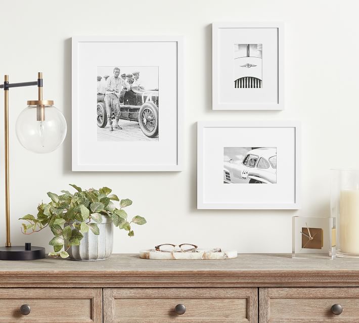 3-Piece Burlwood Gallery Frame Set