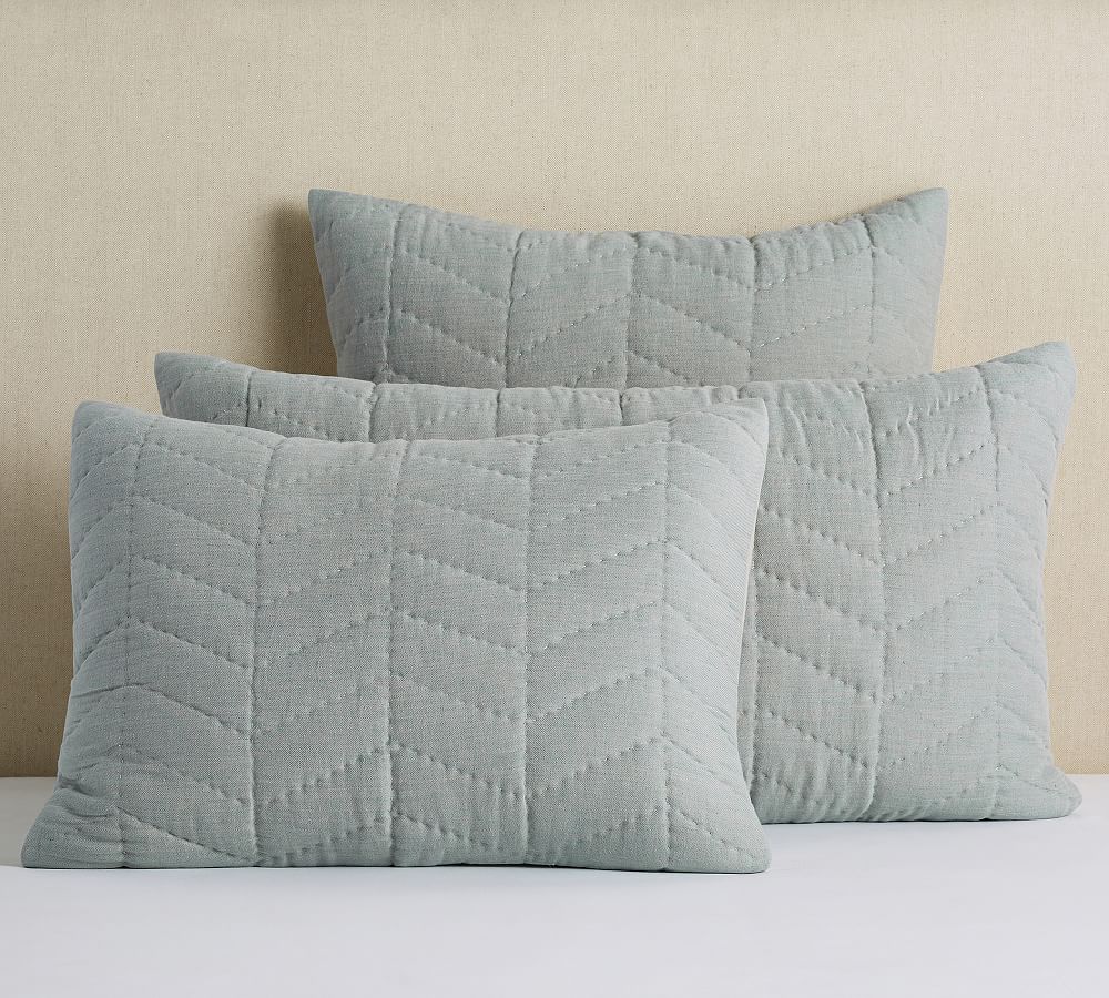 Ramsey Handcrafted Reversible Quilted Sham