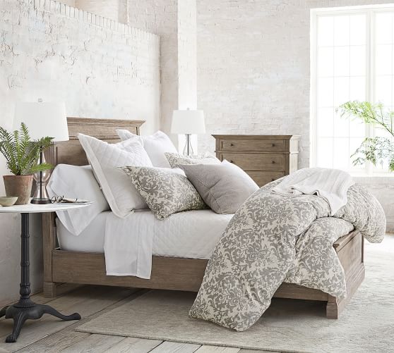 Livingston Bed | Wooden Beds | Pottery Barn