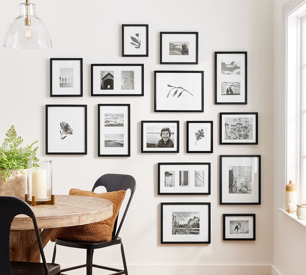 Buy Modern Living Collage Frame White/Oak - 7 Pictures here