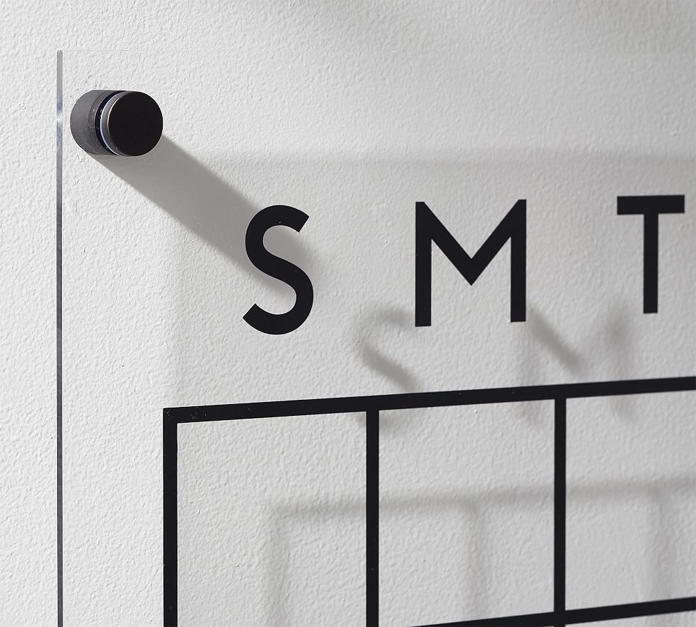 Acrylic Calendar Pottery Barn