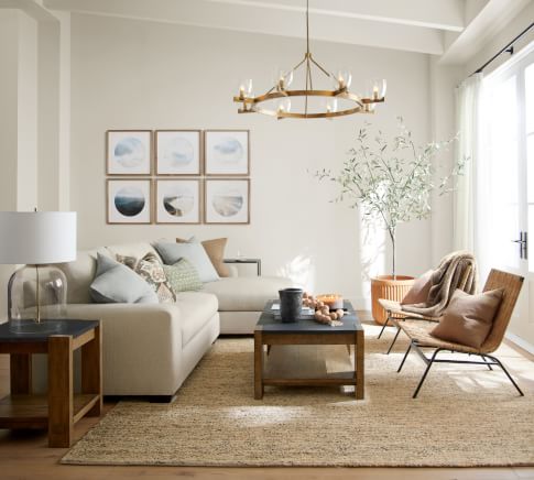 POTTERY BARN LIVING ROOM LOOKBOOK 