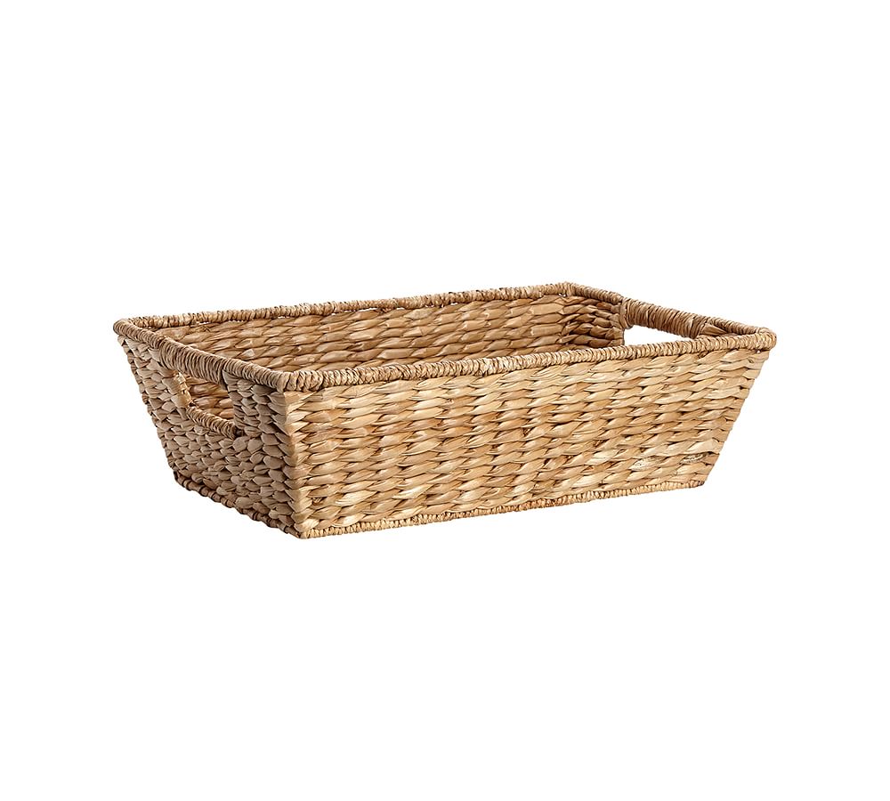 Savannah Handwoven Seagrass Lidded Underbed Basket