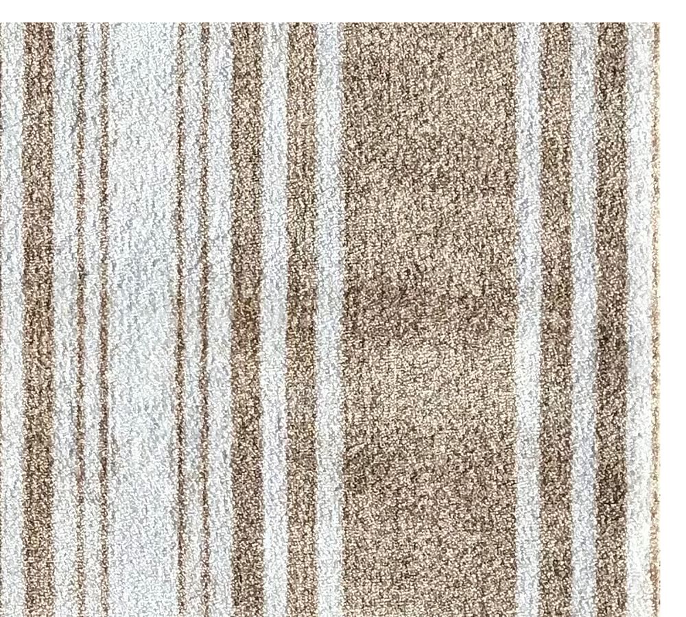 Holden Stripe Washable Floor Mat Pottery Barn