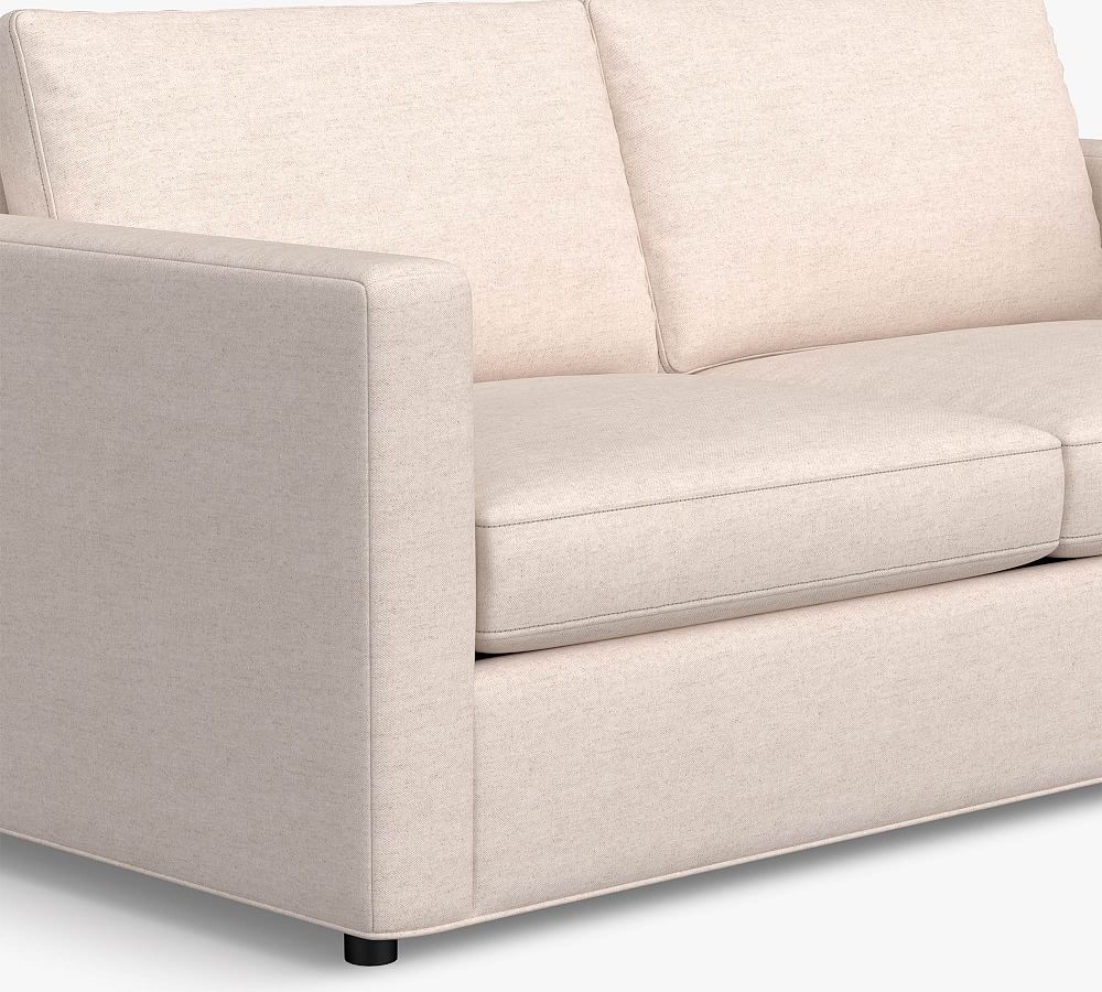 Sanford Square Arm Upholstered Return Bumper Sectional Pottery Barn