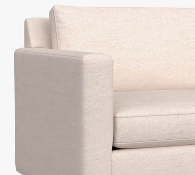 Sanford Square Arm Upholstered 3-Piece L-Sectional | Pottery Barn