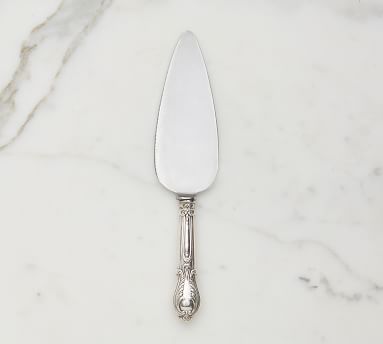 Vintage Found Hotel Silver Cake Server | Pottery Barn