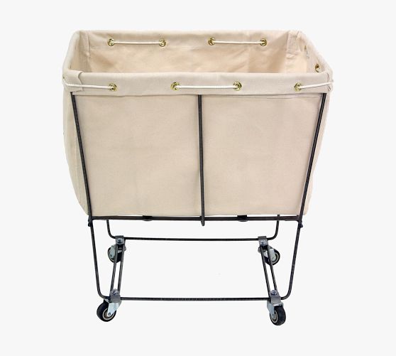 Rolling Laundry Cart With Removable Liner Pottery Barn