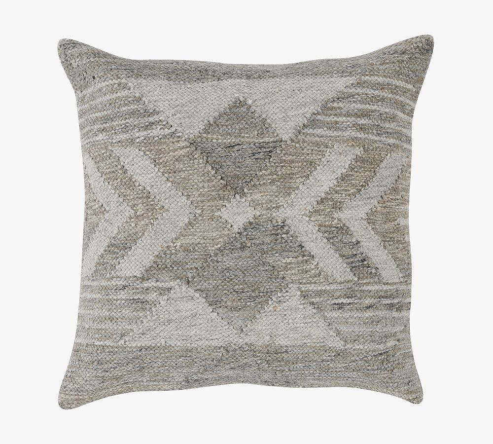 Olson Handwoven Outdoor Throw Pillow | Pottery Barn