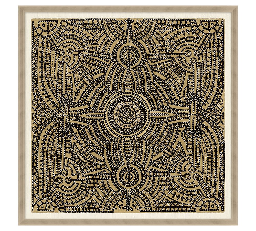 Imani Textile Framed Canvas Print Collection