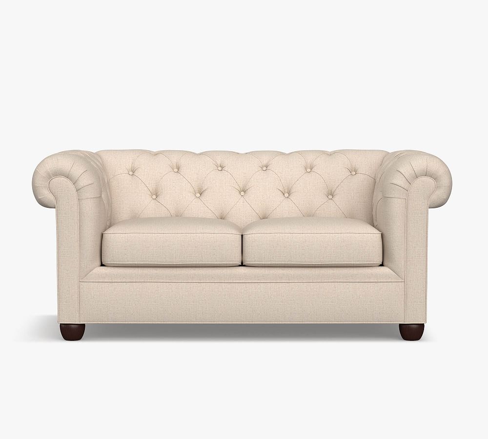 Pottery barn store chesterfield loveseat