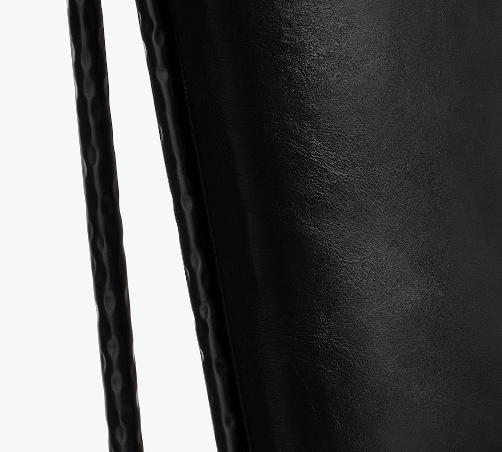 Rockwell Leather Dining Chair Pottery Barn