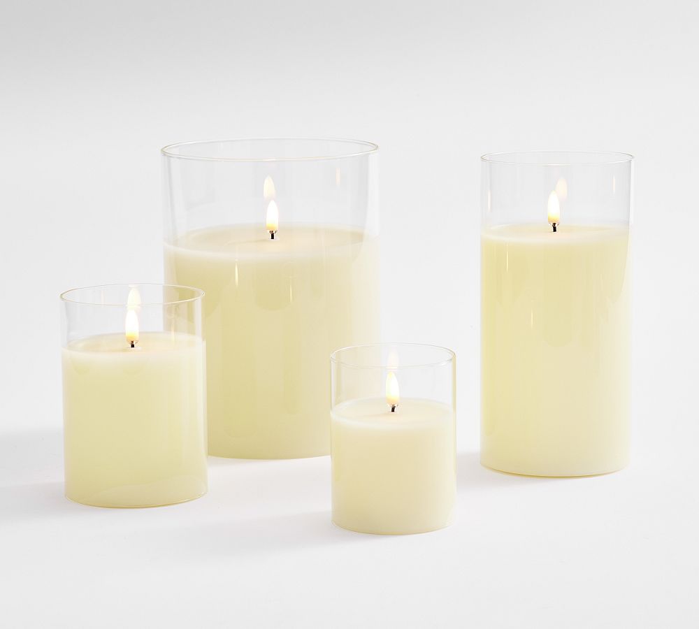 Radiance Flickering Flameless Candle Pottery Barn