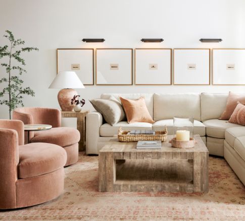 POTTERY BARN LIVING ROOM LOOKBOOK 