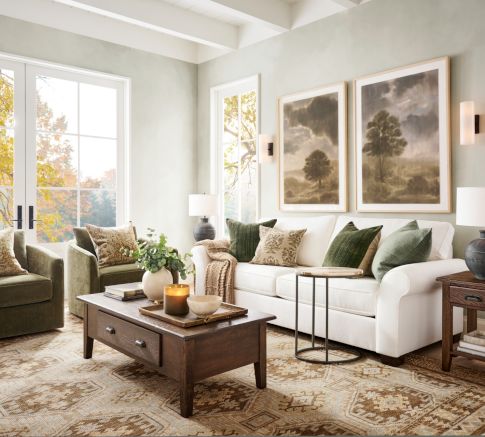 POTTERY BARN LIVING ROOM LOOKBOOK 