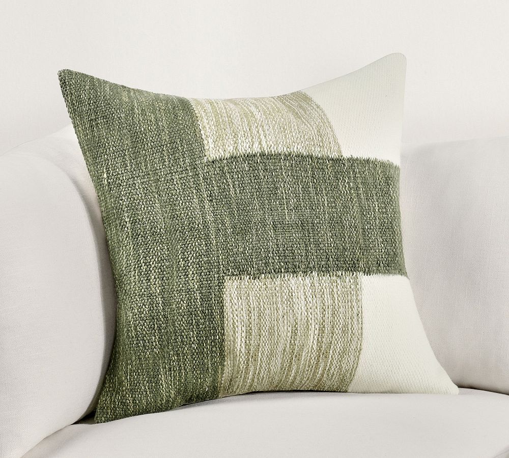 Laurel Textured Pillow Cover Pottery Barn