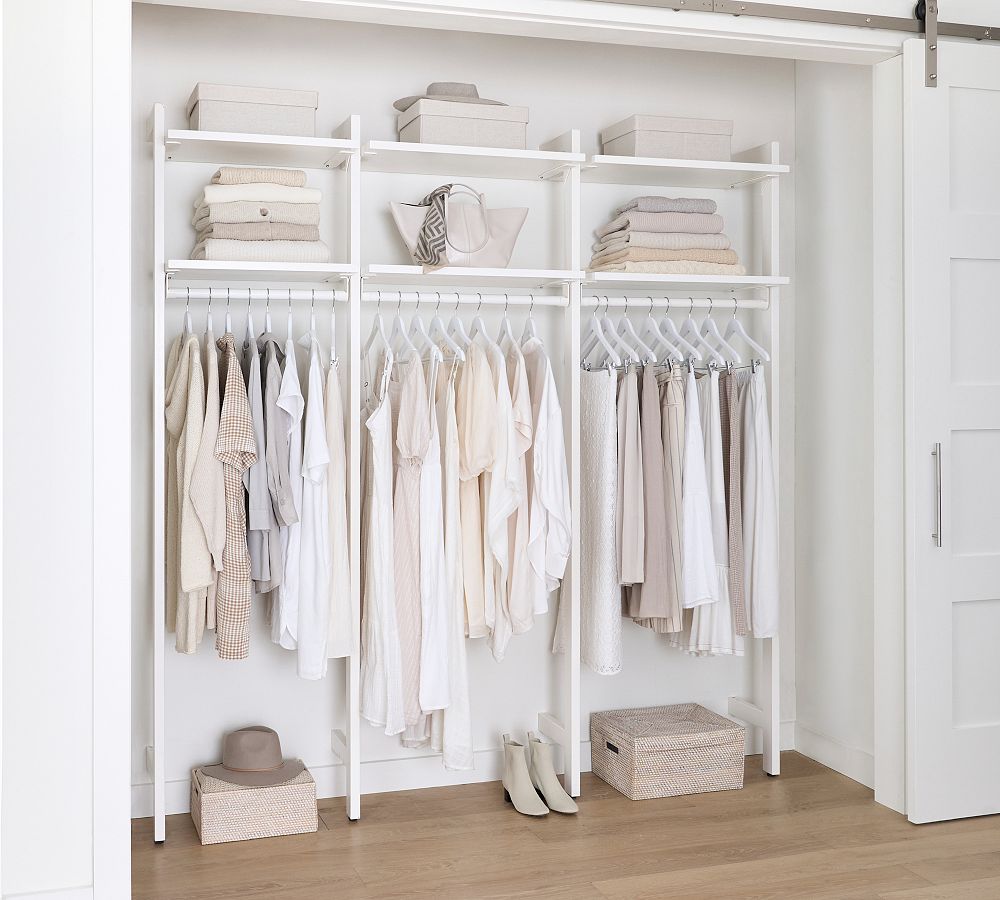 Reach-in Closets, Small Closet Design