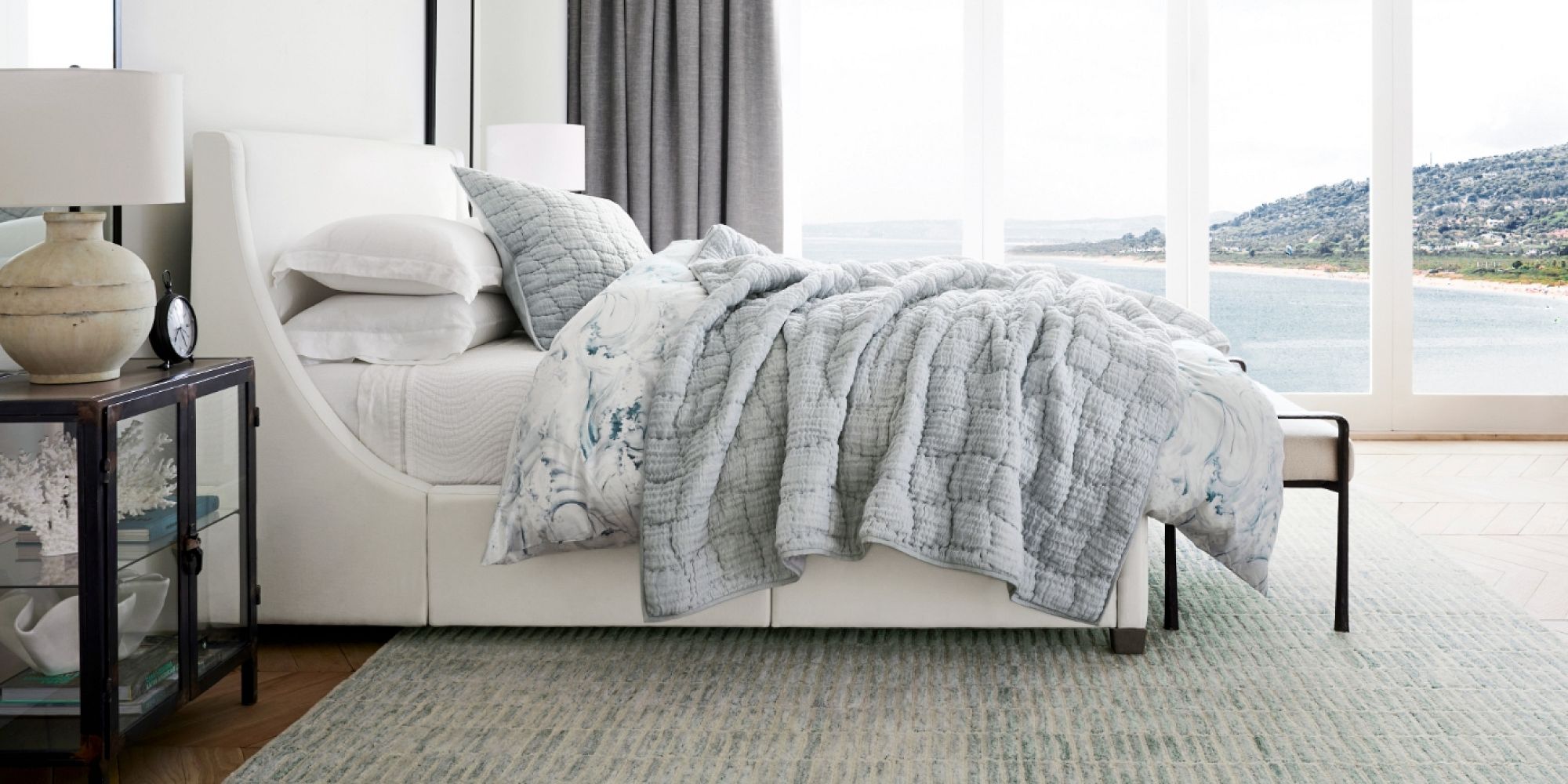Capitola Hand-Tufted Wool Rug | Pottery Barn