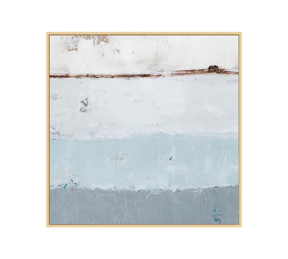 Out to Sea Framed Canvas Print
