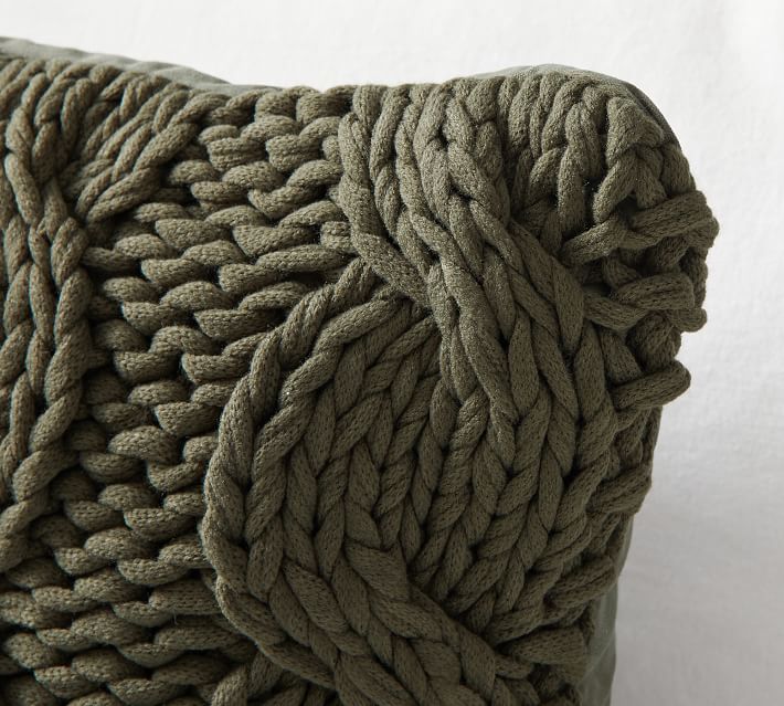 Colossal Handknit Pillow