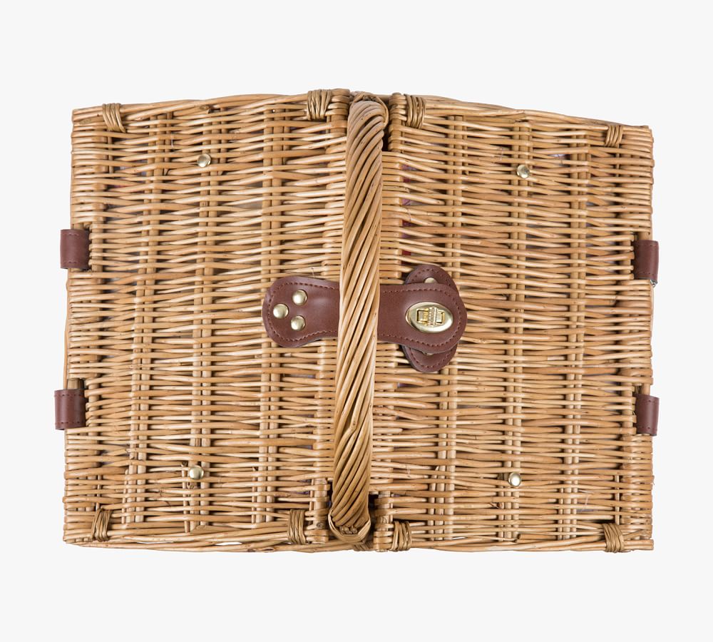 Pottery Barn Cape May Picnic Basket Set For 2 The Summit at Fritz Farm