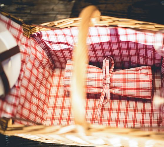 Cape May Picnic Basket Set For 2 Pottery Barn