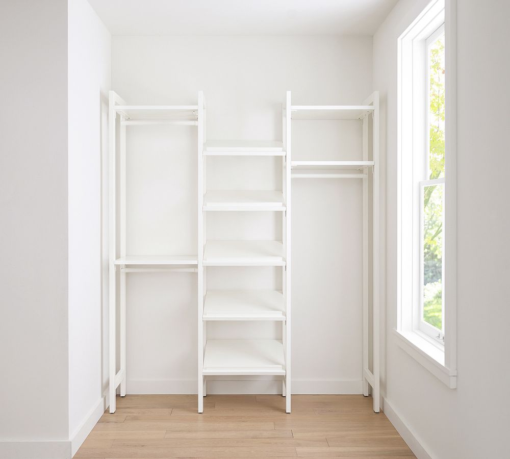 Essential Walk-In Closet by Hold Everything, 4' Hanging System