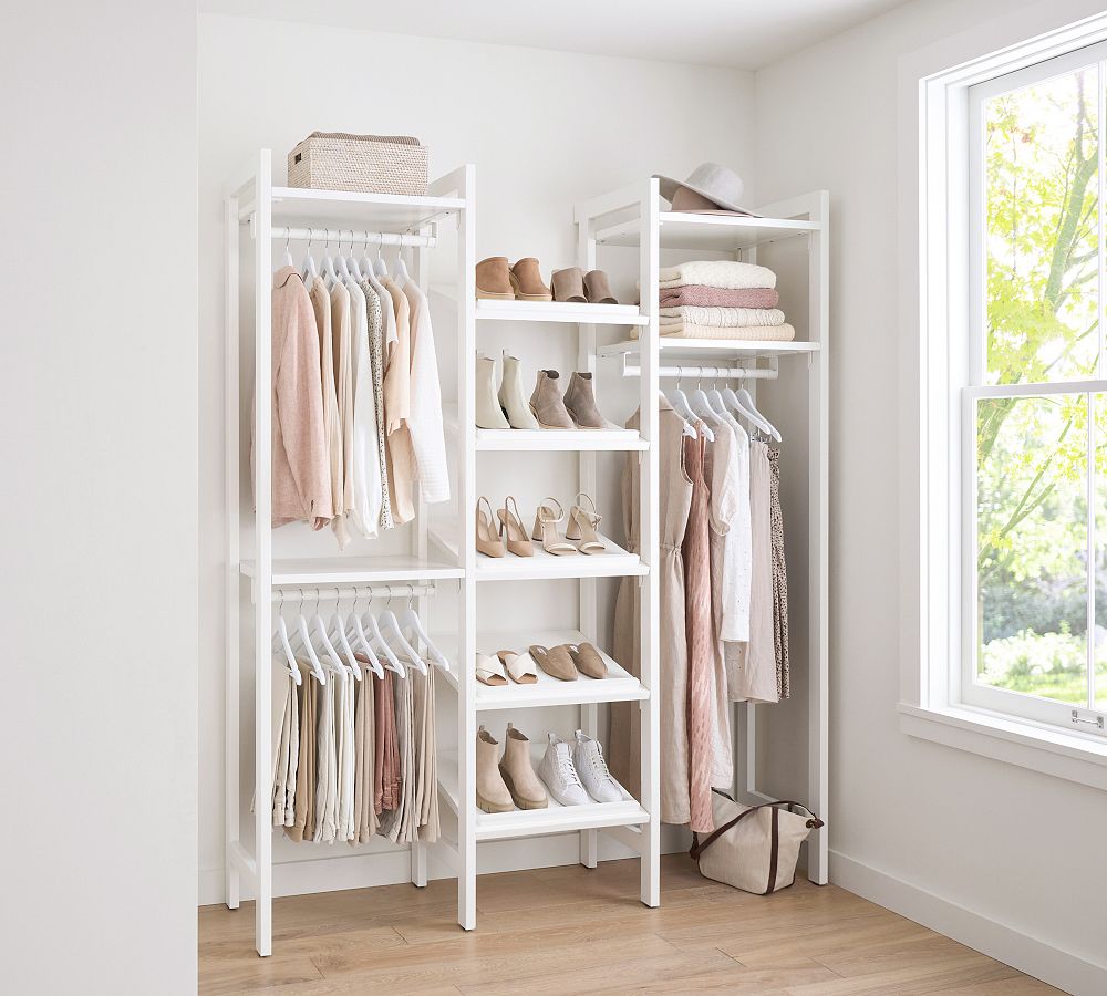 Pottery Barn Essential Walk-In Closet by Hold Everything, 6' Hanging ...