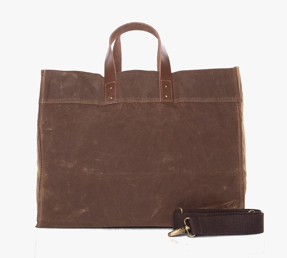 Brixton Waxed Canvas Utility Bag Pottery Barn
