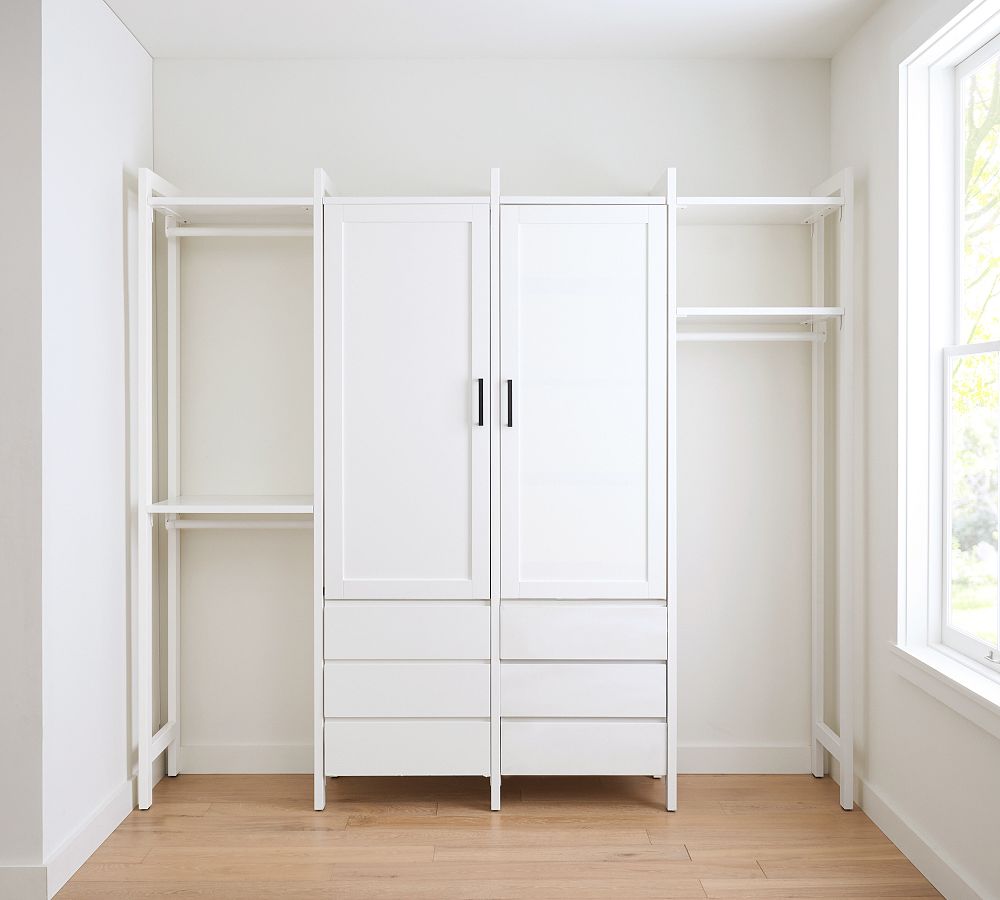 Essential WalkIn Closet by Hold Everything, 8' Hanging System with