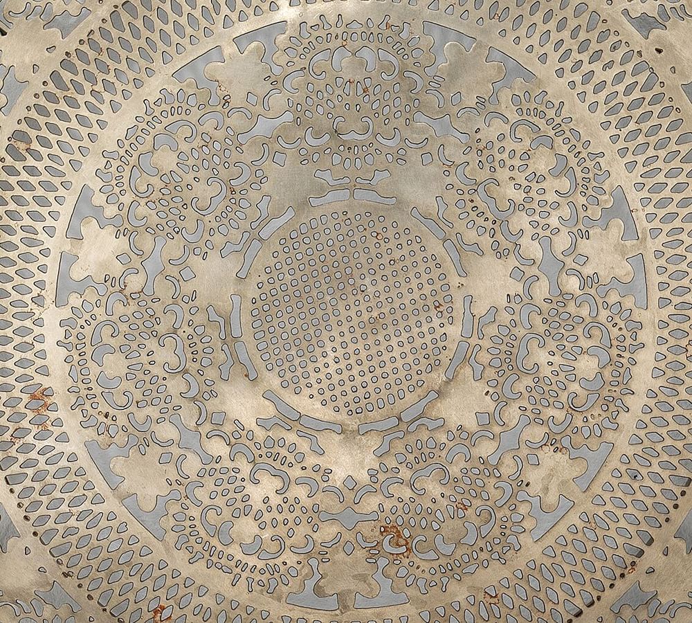 Isabella Antiqued Disc Wall Art Pottery Barn